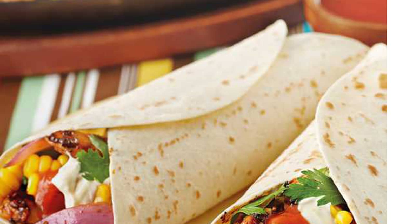 Fajitas au poulet et au maïs Recettes mexicaines Old El Paso